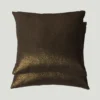 Luxurious Gold Bronze Pillow