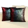 Vibrant Sequin Pillow with drop pattern(Set of 2)