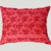 Elegant Powder Red Dragon Embroidered Pillow(Set of 3)