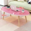 Modern family double-layer coffee table