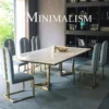 Marble dining table