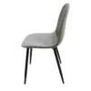 Domestic flannelette dining chair