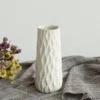 Luxury Vase Interior Accessories Bisque White Ceramic