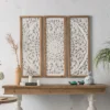 Antique White Wooden Wall Panel