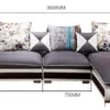 Italian Luxury Style Modern Sectional Sofa