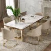 Marble dining table