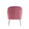 velvet pink chair