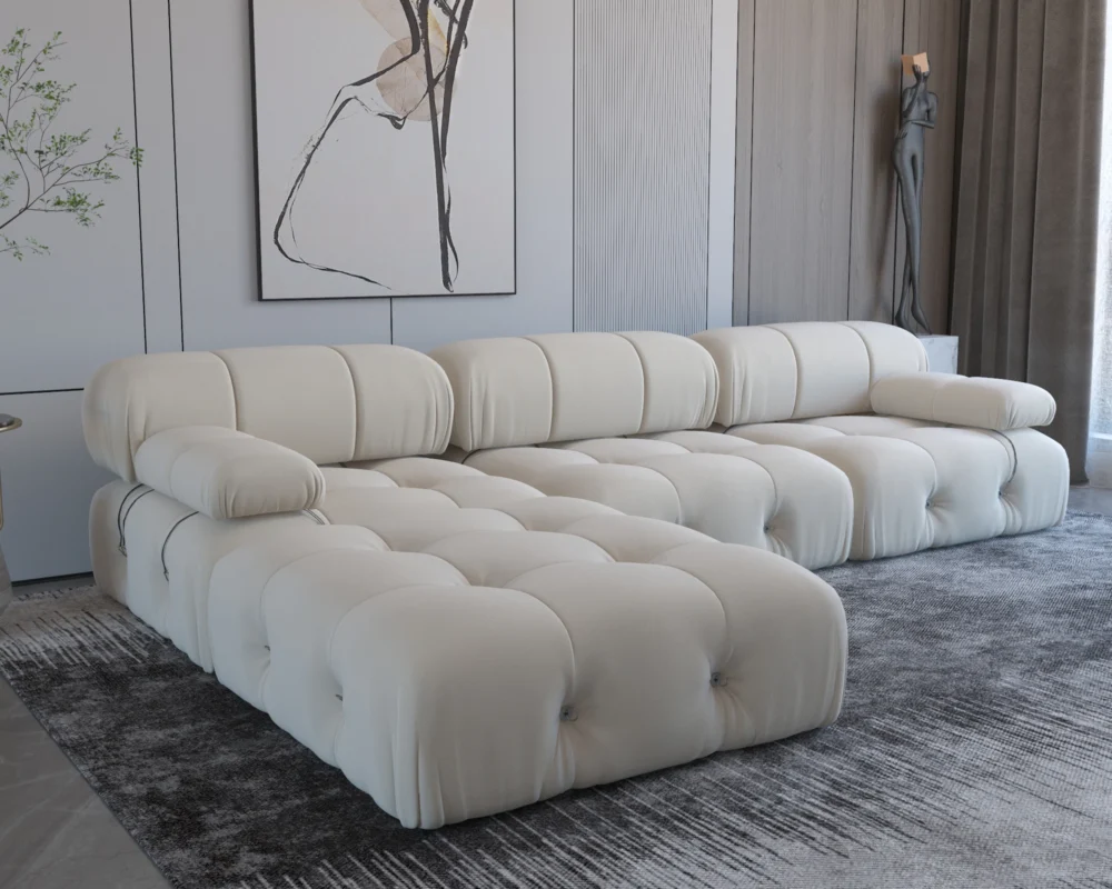 L Shape Modular Sectional Sofa