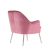 velvet pink chair