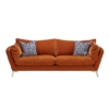 Orange sofa